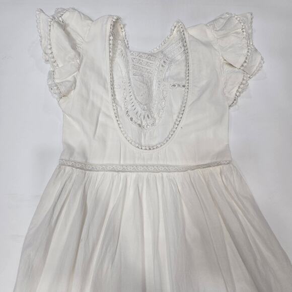 Tularosa Claudette Midi Dress in White XXS - Picture 9 of 12